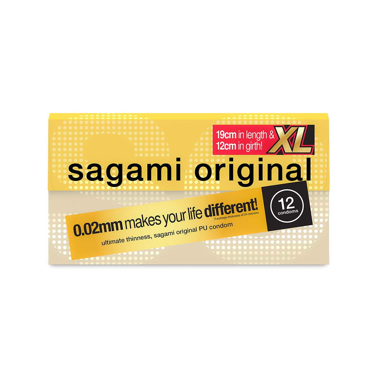 Sagami Original 0.02 XL-size 12s