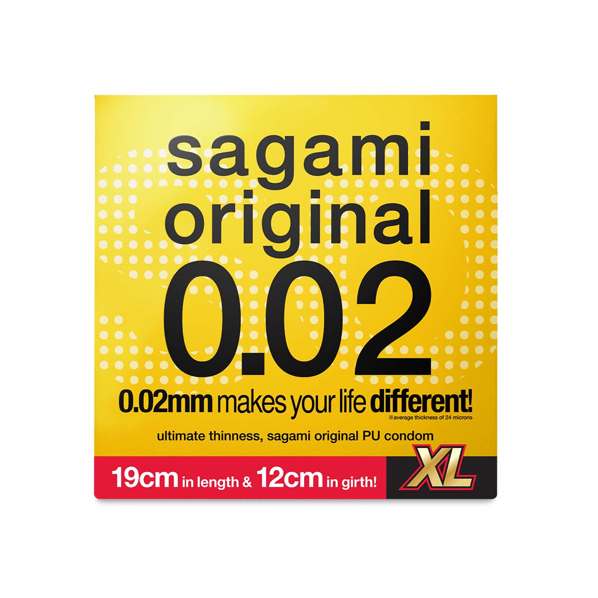 Sagami Original 0.02 XL-size 1s